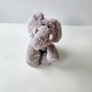 Webkinz Lil'kinz Elephant No Code Stuffed Toy - Light Gray